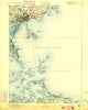 Boston Bay Massachusetts Historical topographic map, 1:62500 scale, 15 X 15 Minute, Year 1892