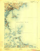 Boston Bay Massachusetts Historical topographic map, 1:62500 scale, 15 X 15 Minute, Year 1892
