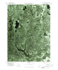 Boston North Massachusetts Historical topographic map, 1:25000 scale, 7.5 X 7.5 Minute, Year 1977