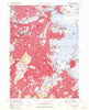 Boston South Massachusetts Historical topographic map, 1:24000 scale, 7.5 X 7.5 Minute, Year 1970