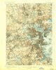 Boston Massachusetts Historical topographic map, 1:62500 scale, 15 X 15 Minute, Year 1903