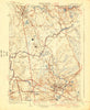 Bridgewater Massachusetts Historical topographic map, 1:31680 scale, 7.5 X 7.5 Minute, Year 1940
