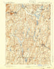 Brookfield Massachusetts Historical topographic map, 1:62500 scale, 15 X 15 Minute, Year 1893