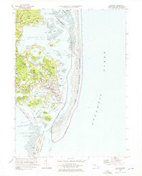 Chatham Massachusetts Historical topographic map, 1:24000 scale, 7.5 X 7.5 Minute, Year 1974