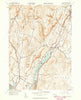 Cheshire Massachusetts Historical topographic map, 1:24000 scale, 7.5 X 7.5 Minute, Year 1944