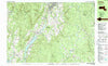 Cheshire Massachusetts Historical topographic map, 1:25000 scale, 7.5 X 15 Minute, Year 1988