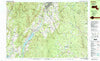 Cheshire Massachusetts Historical topographic map, 1:25000 scale, 7.5 X 15 Minute, Year 1988