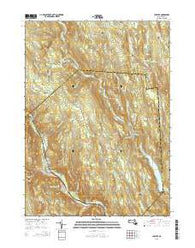 Chester Massachusetts Current topographic map, 1:24000 scale, 7.5 X 7.5 Minute, Year 2015