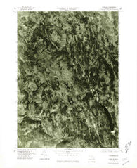 Chester Massachusetts Historical topographic map, 1:25000 scale, 7.5 X 7.5 Minute, Year 1975