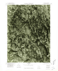 Chester Massachusetts Historical topographic map, 1:25000 scale, 7.5 X 7.5 Minute, Year 1975