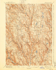 Chesterfield Massachusetts Historical topographic map, 1:62500 scale, 15 X 15 Minute, Year 1895