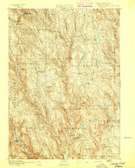 Chesterfield Massachusetts Historical topographic map, 1:62500 scale, 15 X 15 Minute, Year 1893