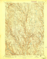Chesterfield Massachusetts Historical topographic map, 1:62500 scale, 15 X 15 Minute, Year 1895