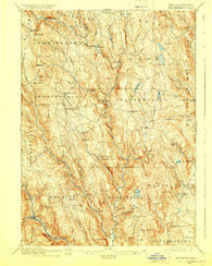 Chesterfield Massachusetts Historical topographic map, 1:62500 scale, 15 X 15 Minute, Year 1895