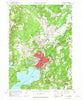 Clinton Massachusetts Historical topographic map, 1:24000 scale, 7.5 X 7.5 Minute, Year 1965
