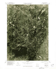 Clinton Massachusetts Historical topographic map, 1:25000 scale, 7.5 X 7.5 Minute, Year 1975