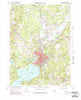 Clinton Massachusetts Historical topographic map, 1:25000 scale, 7.5 X 7.5 Minute, Year 1965