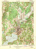 Clinton Massachusetts Historical topographic map, 1:31680 scale, 7.5 X 7.5 Minute, Year 1943
