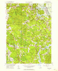 Cohasset Massachusetts Historical topographic map, 1:24000 scale, 7.5 X 7.5 Minute, Year 1947