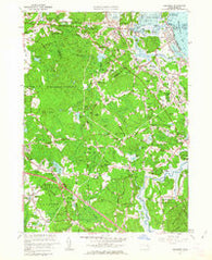 Cohasset Massachusetts Historical topographic map, 1:24000 scale, 7.5 X 7.5 Minute, Year 1961