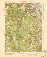 Cohasset Massachusetts Historical topographic map, 1:31680 scale, 7.5 X 7.5 Minute, Year 1941