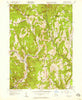 Colrain Massachusetts Historical topographic map, 1:24000 scale, 7.5 X 7.5 Minute, Year 1945