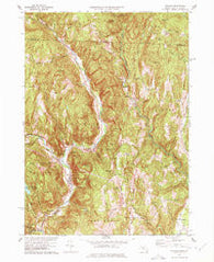 Colrain Massachusetts Historical topographic map, 1:24000 scale, 7.5 X 7.5 Minute, Year 1977
