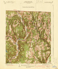 Colrain Massachusetts Historical topographic map, 1:31680 scale, 7.5 X 7.5 Minute, Year 1941