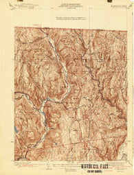 Colrain Massachusetts Historical topographic map, 1:31680 scale, 7.5 X 7.5 Minute, Year 1941