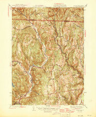Colrain Massachusetts Historical topographic map, 1:31680 scale, 7.5 X 7.5 Minute, Year 1946