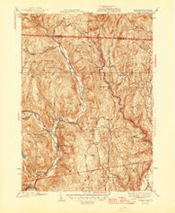 Colrain Massachusetts Historical topographic map, 1:31680 scale, 7.5 X 7.5 Minute, Year 1946