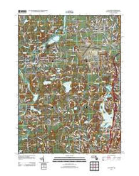 Concord Massachusetts Historical topographic map, 1:24000 scale, 7.5 X 7.5 Minute, Year 2012