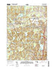 Concord Massachusetts Current topographic map, 1:24000 scale, 7.5 X 7.5 Minute, Year 2015