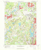Concord Massachusetts Historical topographic map, 1:24000 scale, 7.5 X 7.5 Minute, Year 1970