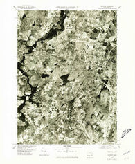Concord Massachusetts Historical topographic map, 1:24000 scale, 7.5 X 7.5 Minute, Year 1977