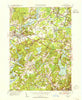 Concord Massachusetts Historical topographic map, 1:31680 scale, 7.5 X 7.5 Minute, Year 1950