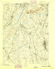 Dedham Massachusetts Historical topographic map, 1:62500 scale, 15 X 15 Minute, Year 1894