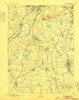 Dedham Massachusetts Historical topographic map, 1:62500 scale, 15 X 15 Minute, Year 1894