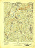Dedham Massachusetts Historical topographic map, 1:62500 scale, 15 X 15 Minute, Year 1919