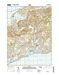 Dennis Massachusetts Current topographic map, 1:24000 scale, 7.5 X 7.5 Minute, Year 2015
