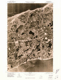 Dennis Massachusetts Historical topographic map, 1:25000 scale, 7.5 X 7.5 Minute, Year 1977