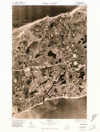 Dennis Massachusetts Historical topographic map, 1:25000 scale, 7.5 X 7.5 Minute, Year 1977