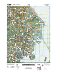 Duxbury Massachusetts Historical topographic map, 1:24000 scale, 7.5 X 7.5 Minute, Year 2012