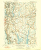 East Providence Rhode Island Historical topographic map, 1:31680 scale, 7.5 X 7.5 Minute, Year 1941