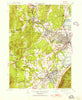 Easthampton Massachusetts Historical topographic map, 1:31680 scale, 7.5 X 7.5 Minute, Year 1948
