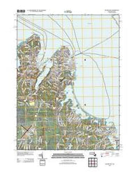 Edgartown Massachusetts Historical topographic map, 1:24000 scale, 7.5 X 7.5 Minute, Year 2012