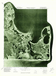 Edgartown Massachusetts Historical topographic map, 1:25000 scale, 7.5 X 7.5 Minute, Year 1977