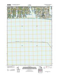 Edgartown OE S Massachusetts Historical topographic map, 1:24000 scale, 7.5 X 7.5 Minute, Year 2012