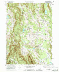 Egremont Massachusetts Historical topographic map, 1:24000 scale, 7.5 X 7.5 Minute, Year 1973