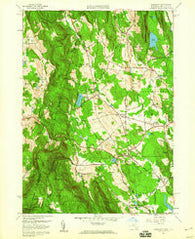 Egremont Massachusetts Historical topographic map, 1:24000 scale, 7.5 X 7.5 Minute, Year 1958